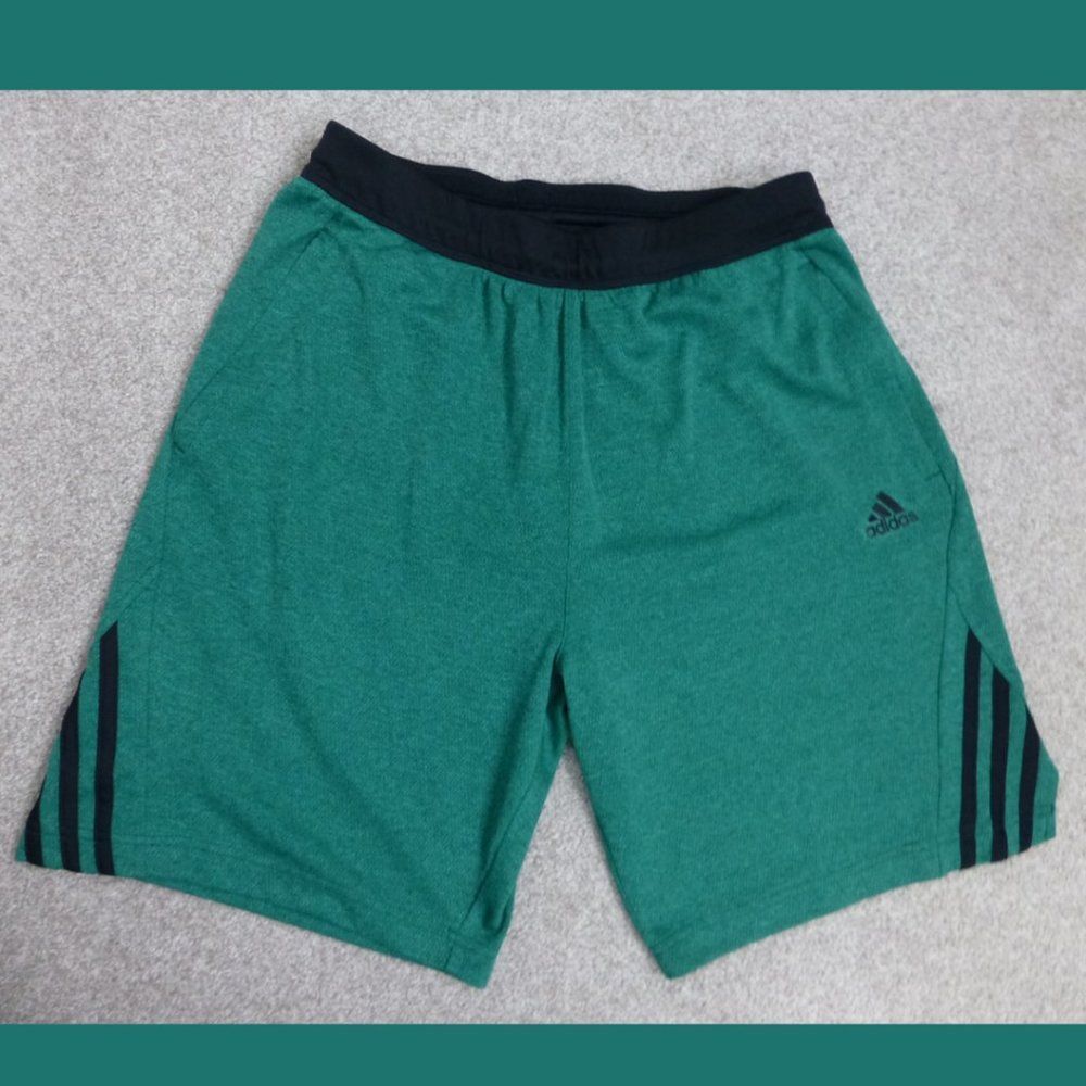 ADIDAS Green Polyester Aeroready Shorts